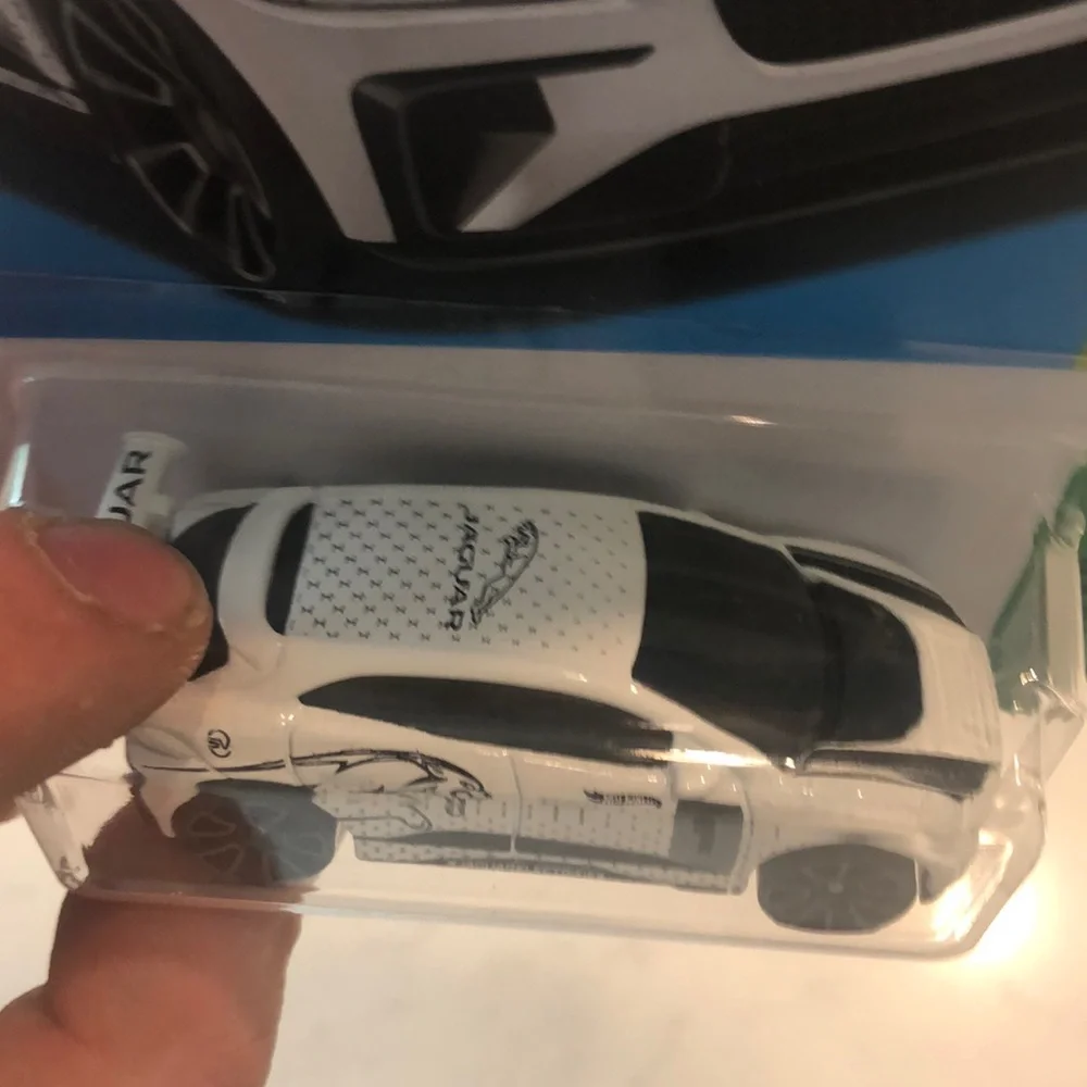 Jaguar I-Pace eTrophy Toy Car - White and Black